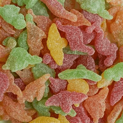Zure dino's - 1kg