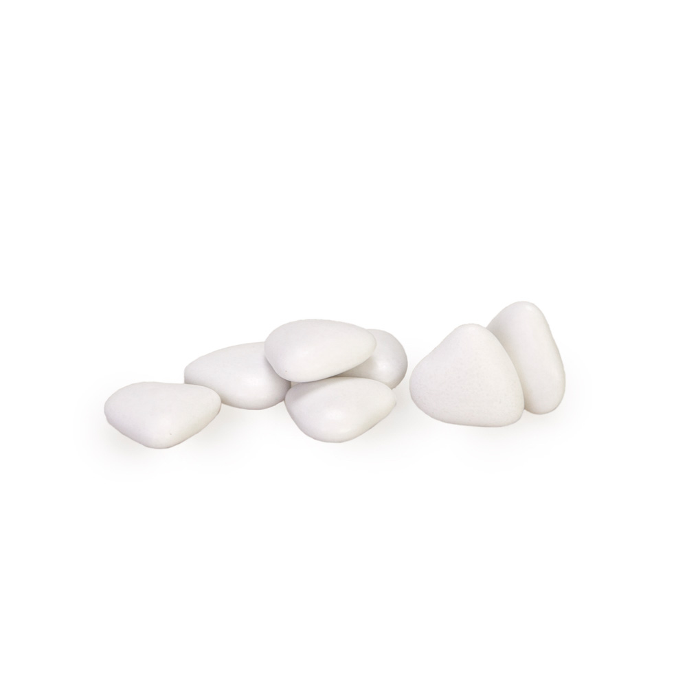 Mini hartjes Wit