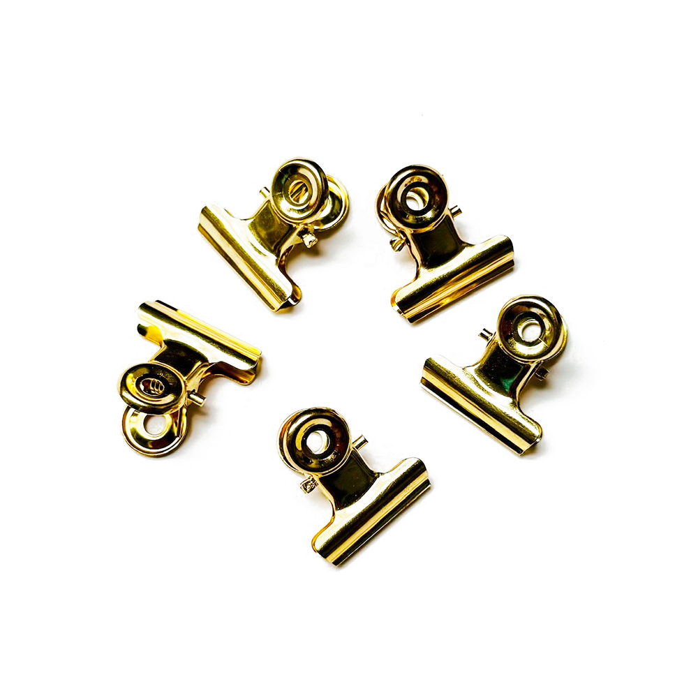 Bulldogclip goud - 48stks
